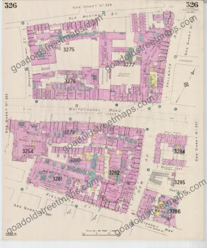 Goad Old Street Map 326 London Xi Resurveyed & Reissued July 1941 (preview)