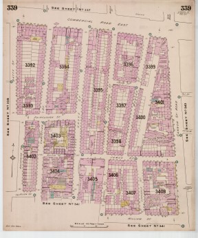 Goad Old Street Map 339 London Xi May 1899