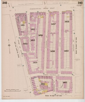 Goad Old Street Map 343 London Xi May 1899