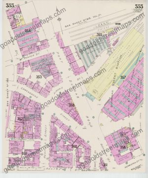 Goad Old Street Map 353 Glasgow Iii August 1937 Reissue (preview)