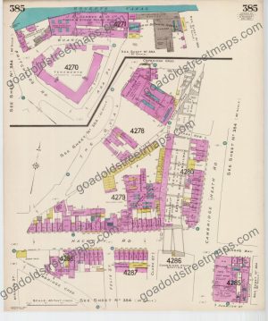 Goad Old Street Map 385 London Xii Resurveyed & Reissued Dec 1957 (preview)