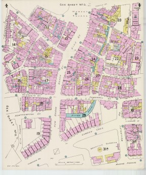 Goad Old Street Map 4 Dover March 1905