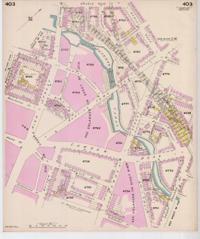 Goad Old Street Map 403 London Xii March 1891