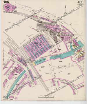 Goad Old Street Map 406 London Xii Resurveyed & Reissued Sept 1948 (preview)