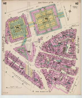 Goad Old Street Map 42 London Ii Reissue Feb 1930