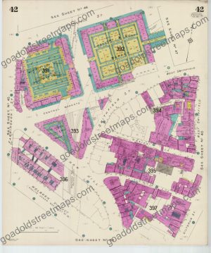 Goad Old Street Map 42 London Resurveyed & Reissued Feb 1952 (preview)