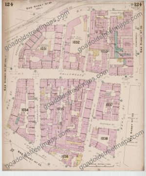 Goad Old Street Map 424 Glasgow Iv March 1898 (preview)