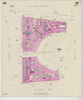 Goad Old Street Map 48 London Iii August 1935 Reissue