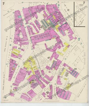 Goad Old Street Map 7 Coventry Resurveyed & Reissued July 1950 (preview)