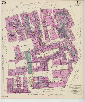 Goad Old Street Map 70 London Iii Resurveyed & Reissued Aug 1939