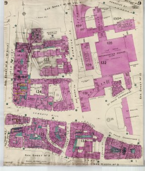 Goad Old Street Map 9 London I Resureyed & Reissued Nov 1962