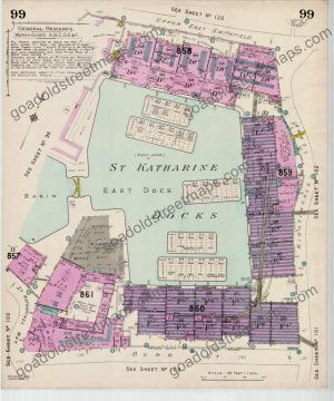 Goad Old Street Map 99 London V May 1933 Reissue (preview)