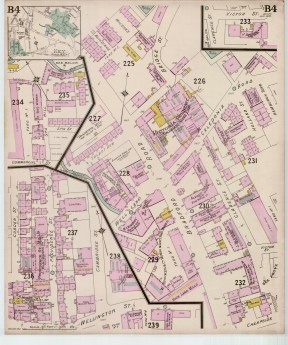 Goad Old Street Map B4 Batley Sept 1893